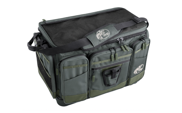 Bass Pro Shops Advanced Angler Pro Super Magnum 3700 Tackle System on white background