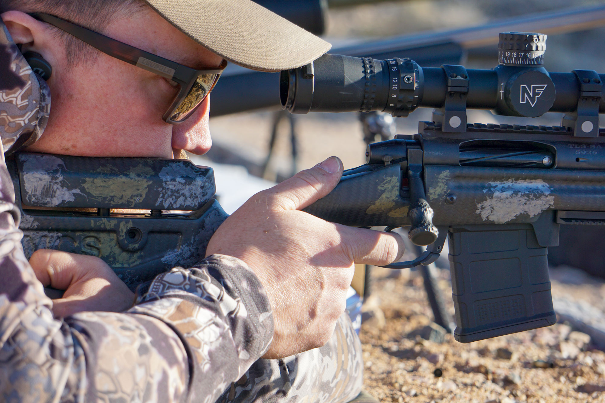 Freel firing a Zermatt TL3 action