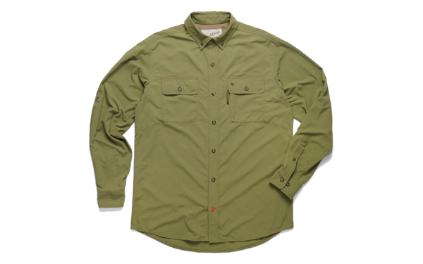 Duck Camp Lightweight Hunting Shirt on white background