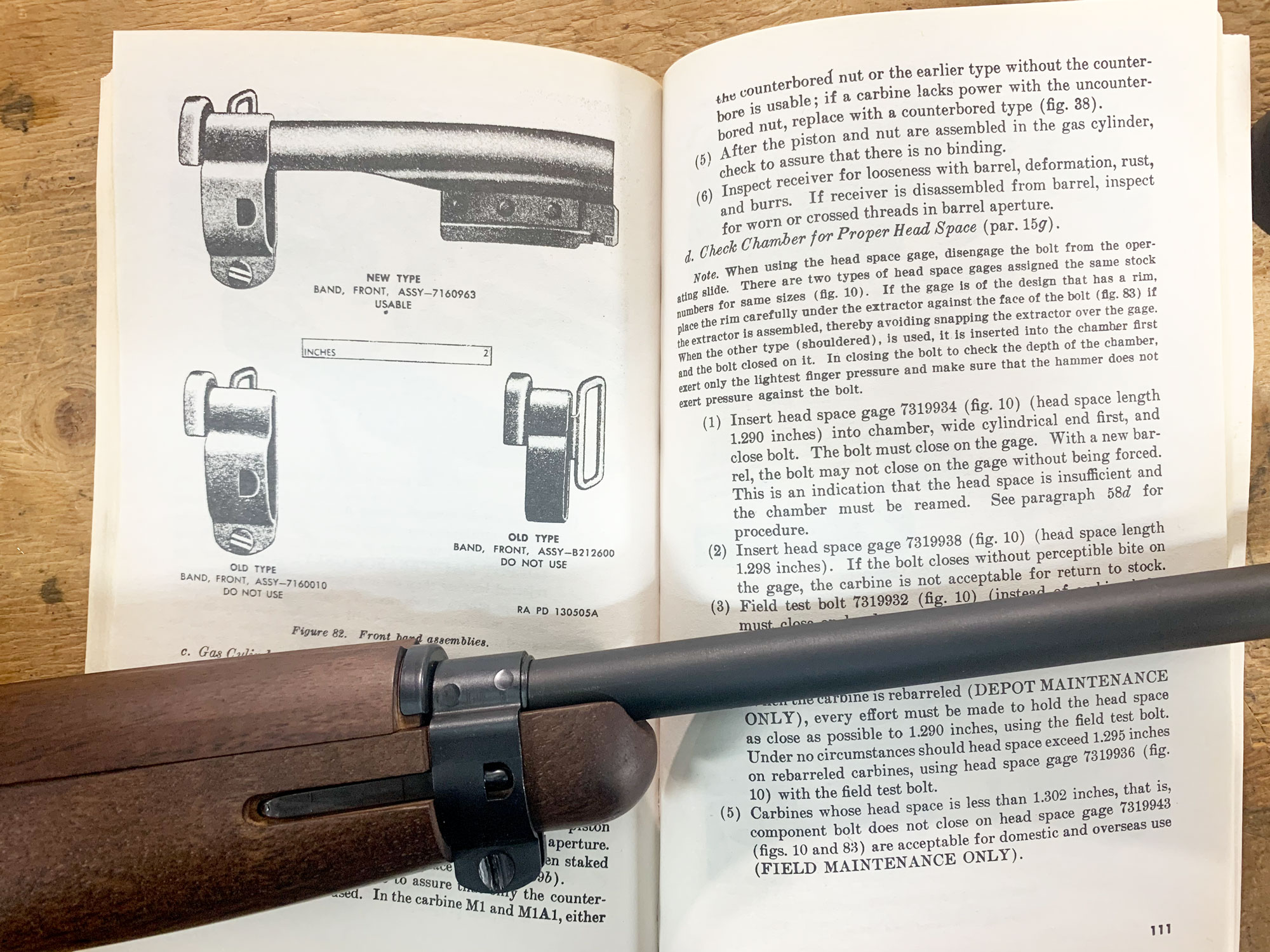 m1 carbine barrel band