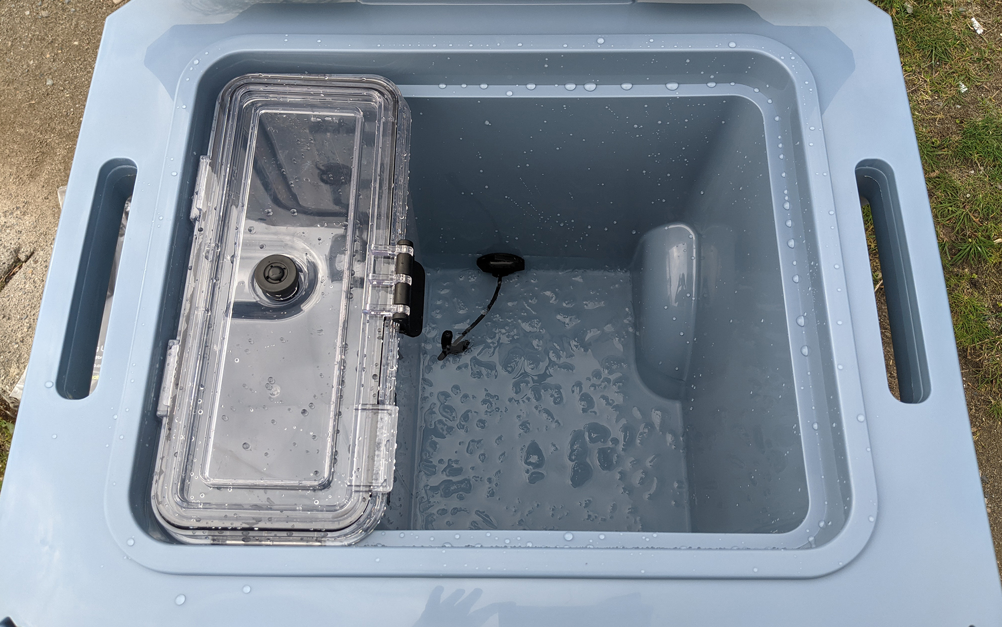 The inside of the Brutank is the least spacious.