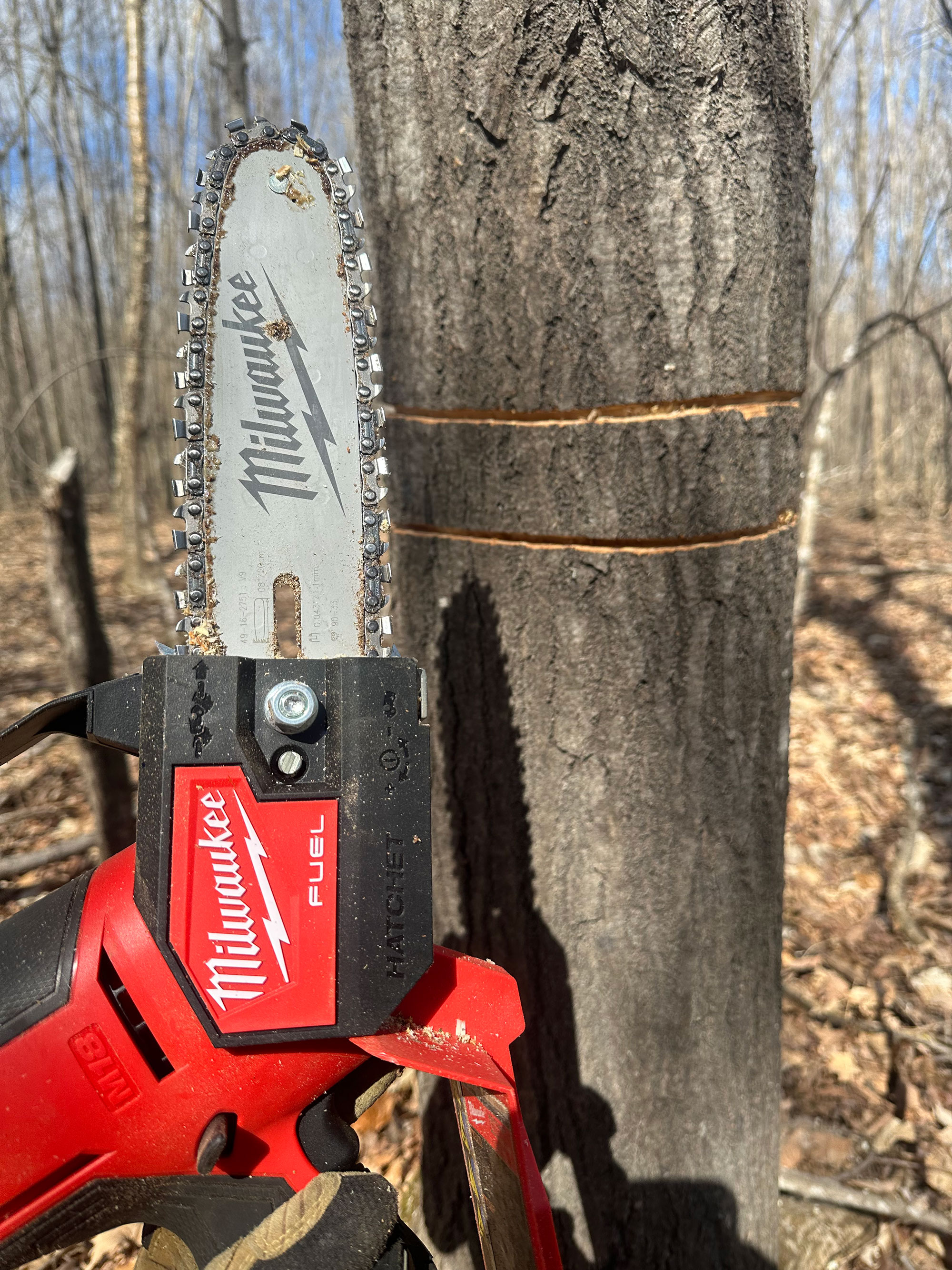 milwaukee mini chainsaw