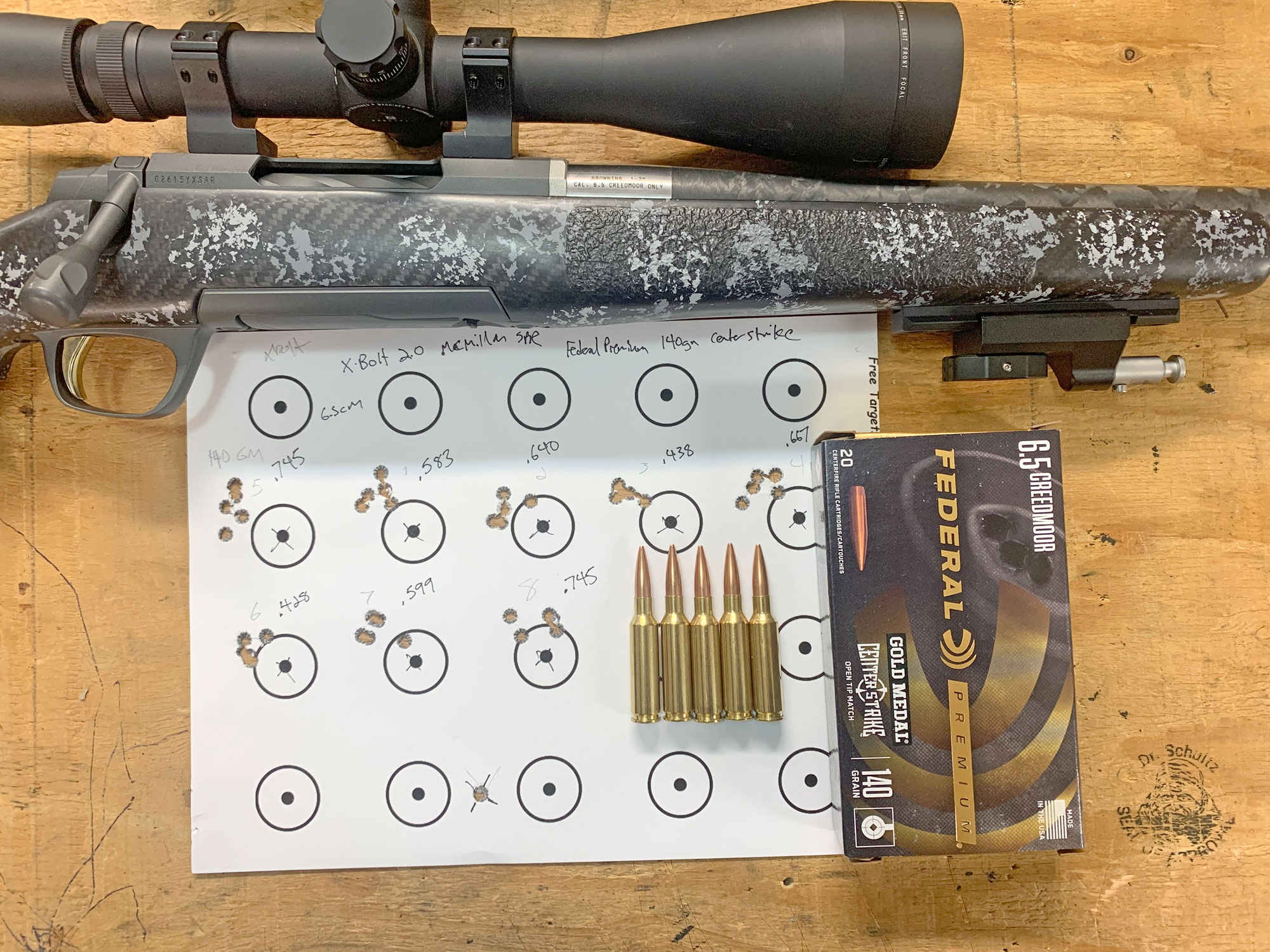 Browning X-Bolt 2 Accuracy