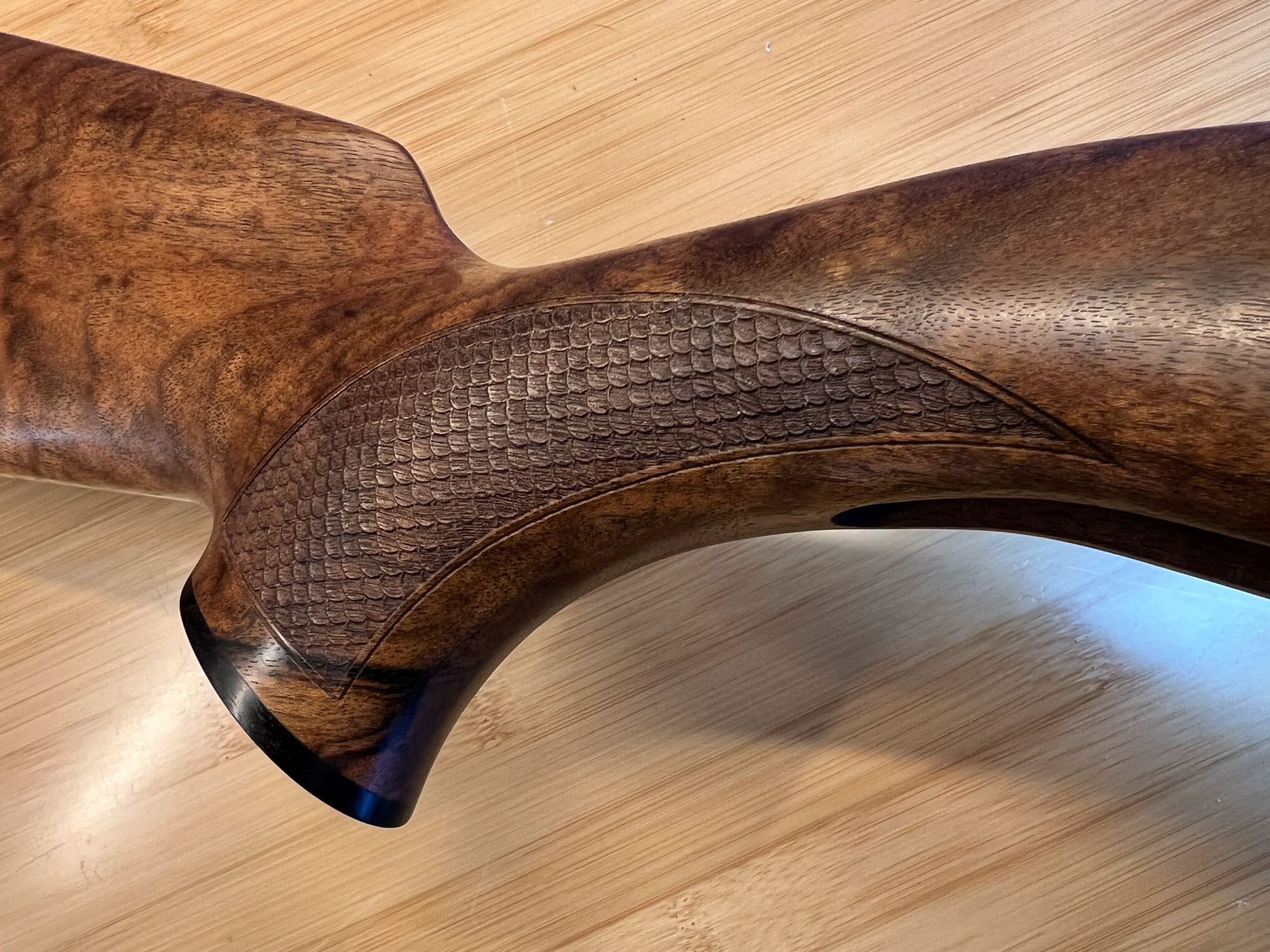 Steyr SM12 grip detail